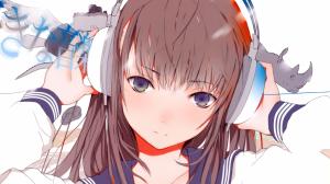 Anime Girls, Headphones, Original Characters wallpaper thumb