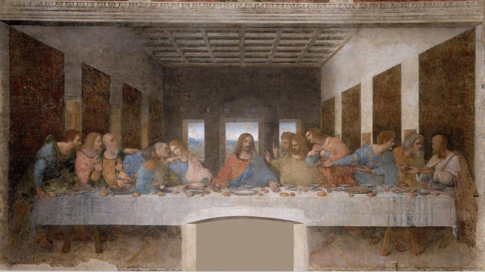 The Last Supper Painting Religious HD wallpaper,digital/artwork HD wallpaper,the HD wallpaper,painting HD wallpaper,last HD wallpaper,religious HD wallpaper,supper HD wallpaper,1920x1080 wallpaper