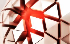 Triangular prisms on a sphere wallpaper thumb