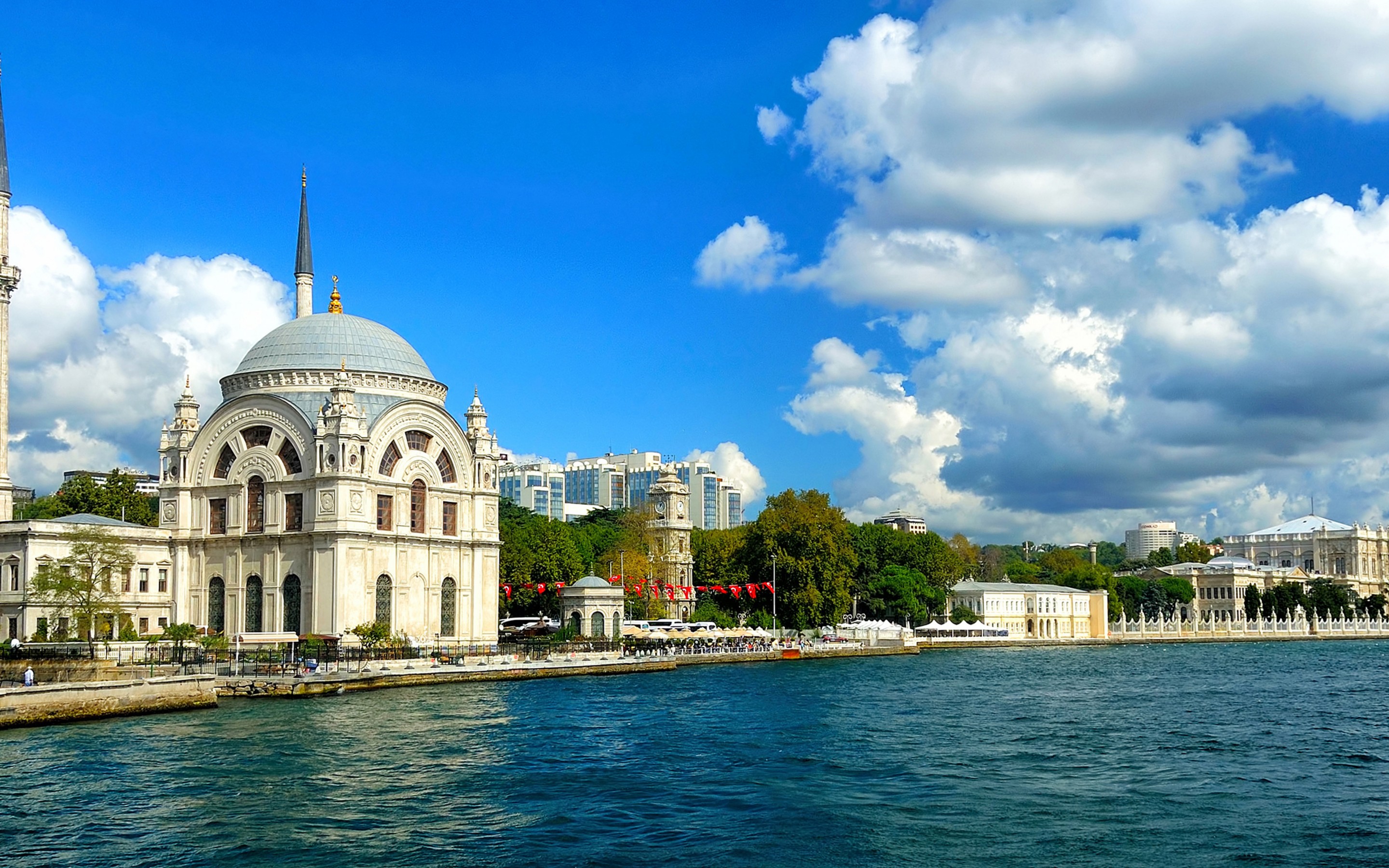 Beautiful Bosphorus sea wallpaper | architecture | Wallpaper Better