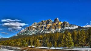 Castle Mountain, Alberta, Canada wallpaper thumb