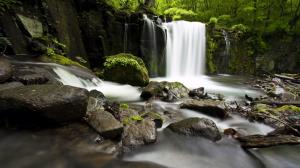 Nature, Waterfall, River, Forest, Rock wallpaper thumb
