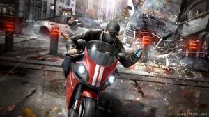 Watch Dogs Motorcycle Chase wallpaper thumb