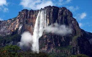 South America, Venezuela, Canaima National Park, waterfall, Angel Falls wallpaper thumb