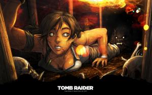 New Tomb Raider Art wallpaper thumb