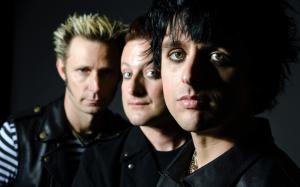 Green Day Band in Blak wallpaper thumb
