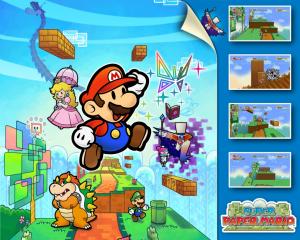 super paper mario level Mario HD wallpaper thumb