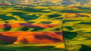 Steptoe Butte State Park, United States, valle, fields, beautiful scenery wallpaper thumb