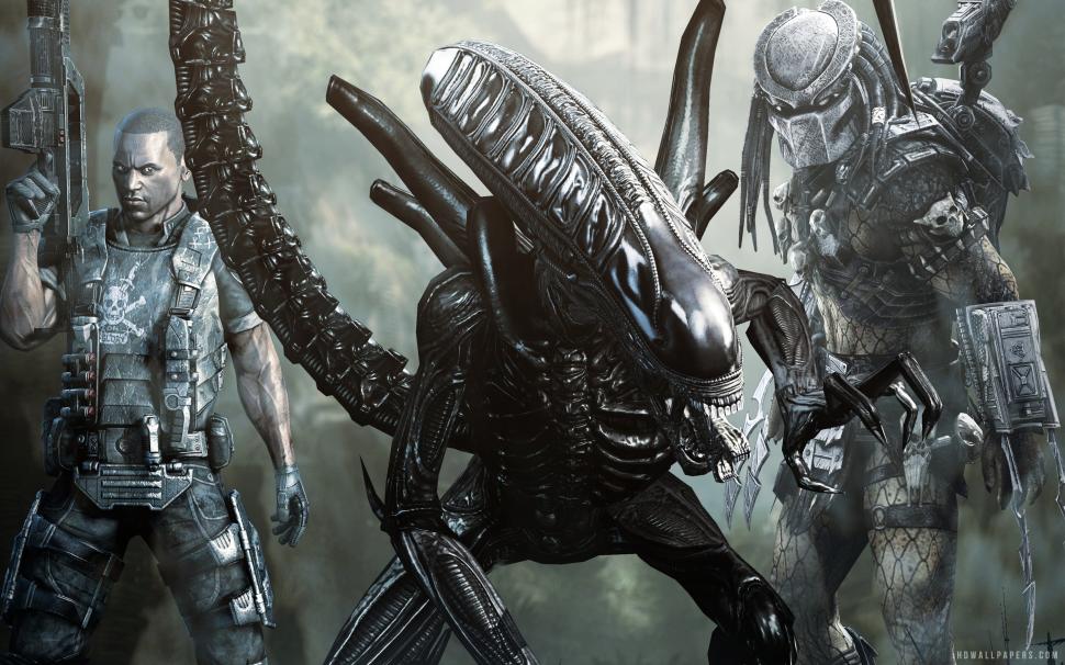 Aliens vs Predator Game wallpaper,game HD wallpaper,predator HD wallpaper,aliens HD wallpaper,2880x1800 wallpaper