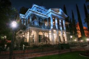 Usa Anaheim California Night Street Lights Hdr Buildings Mansion HD Widescreen wallpaper thumb