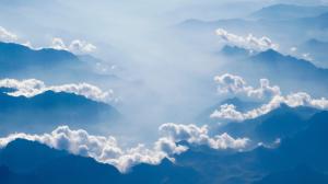 Clouds Above The Mountains wallpaper thumb