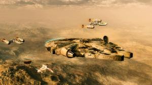 Star Wars – Millenium Falcon HD wallpaper thumb