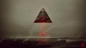 Triangle Abstract Person HD wallpaper thumb