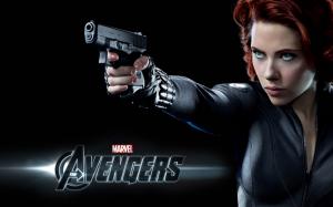 Scarlett Johansson in The Avengers wallpaper thumb