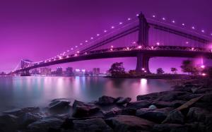 Manhattan Bridge New York City HD wallpaper thumb