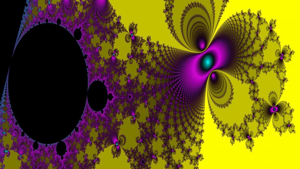 Purple Yellow Fractal wallpaper,yellow HD wallpaper,fractal HD wallpaper,cool HD wallpaper,3d HD wallpaper,purple HD wallpaper,colors HD wallpaper,3d & abstract HD wallpaper,1920x1080 wallpaper