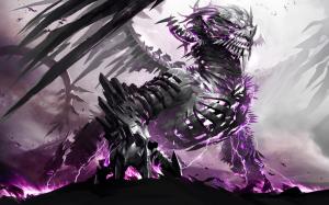 Ferocious dragon, creative images wallpaper thumb