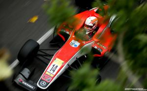 Formula One F1 Race Car Motion Blur Formula 3 Macau HD wallpaper thumb
