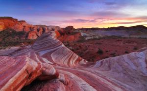 America desert landscape, rocks, sky, red color wallpaper thumb