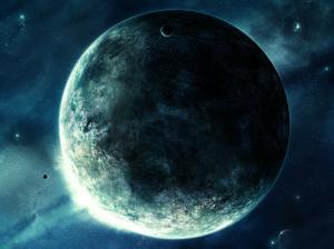 Planet in Space HD wallpaper thumb