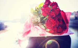 Beautiful Bouquet of Roses wallpaper thumb