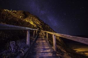 Nature, Star Trails, Night wallpaper thumb