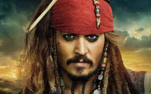 Johnny Depp in Jack Sparrow wallpaper thumb
