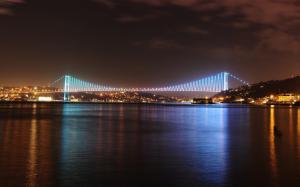 Bosphorus bridge panoramic view wallpaper thumb