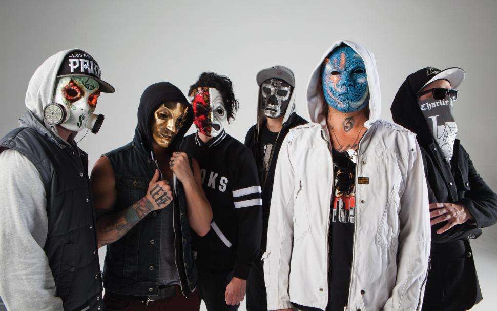 Hollywood Undead Cool wallpaper,J-Dog HD wallpaper,Danny HD wallpaper,Da Kurlzz HD wallpaper,Funny Man HD wallpaper,Johnny 3 Tears HD wallpaper,Charlie Scene HD wallpaper,2880x1800 wallpaper