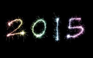 2015 New Year, fireworks wallpaper thumb