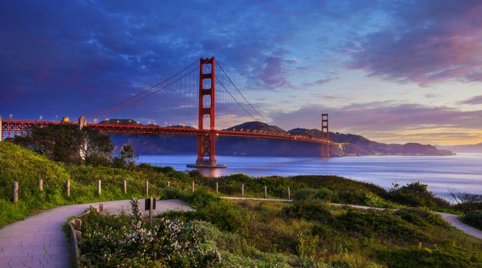 Golden Gate Bridge wallpaper,San Francisco Bay HD wallpaper,San Francisco HD wallpaper,Golden Gate Bridge HD wallpaper,the Golden Gate HD wallpaper,2048x1142 wallpaper