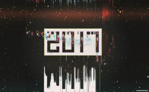 abstract, new year, happy new year, glitch art, 2017 wallpaper thumb