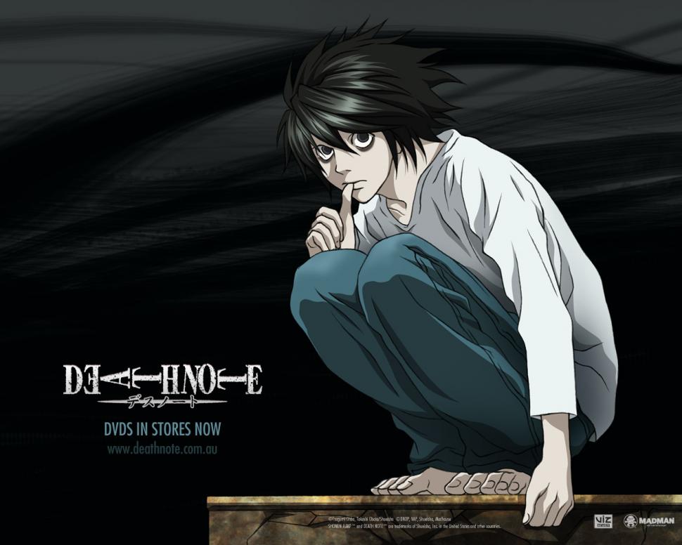 Death Note L  Pictures wallpaper,anime wallpaper,cartoon wallpaper,death note wallpaper,devil wallpaper,horror wallpaper,manga wallpaper,1280x1024 wallpaper