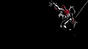 Black Venom Spider-man HD wallpaper thumb