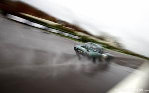 Jaguar Classic Car Classic Race Car Wet Motion Blur HD wallpaper thumb