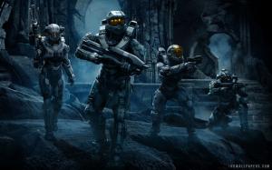 Team Chief Halo 5 Guardians wallpaper thumb