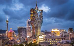 Macau, China, hotel, skyscraper wallpaper thumb