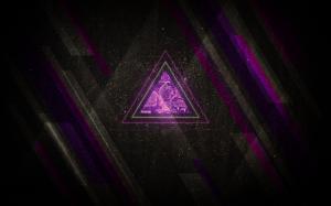 Dark Triangle Free  Background For Computer wallpaper thumb