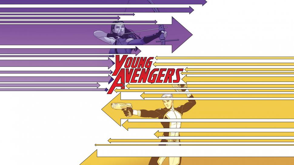 Young Avengers HD wallpaper,cartoon/comic HD wallpaper,avengers HD wallpaper,young HD wallpaper,1920x1080 wallpaper