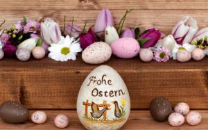 Easter, holiday, flowers wallpaper thumb