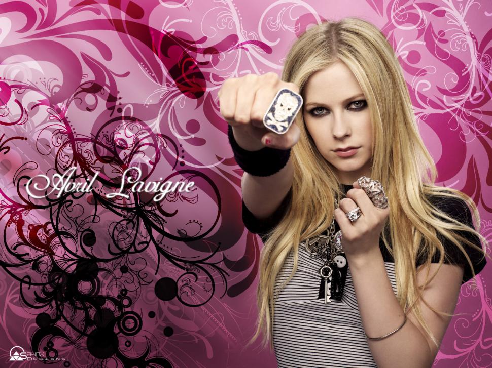 Avril Lavigne  Design wallpaper,artist wallpaper,avril lavigne wallpaper,girl wallpaper,singer wallpaper,1600x1200 wallpaper