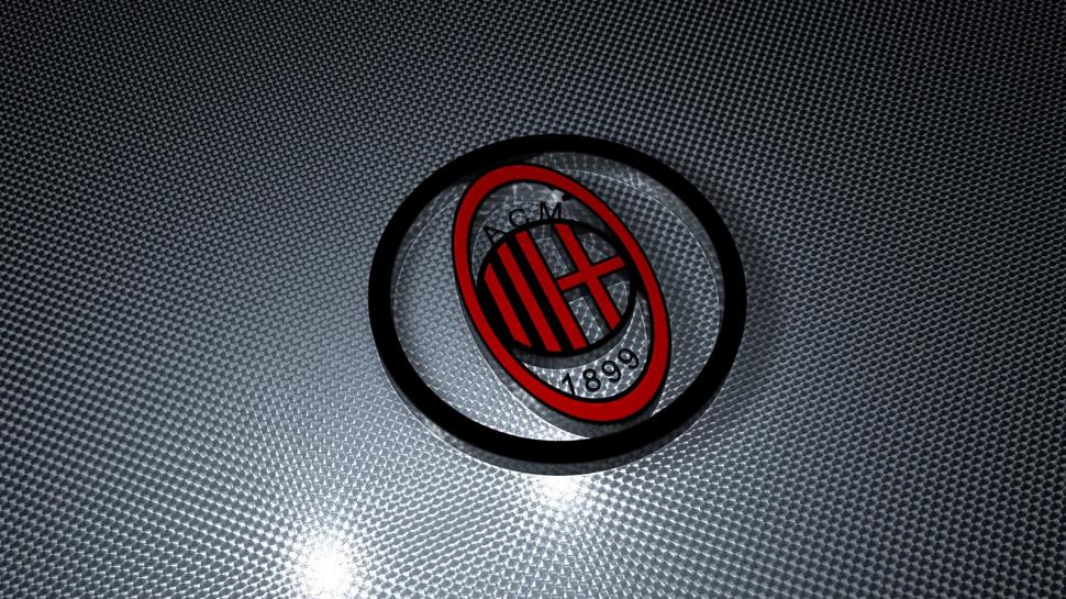 AC Milan 3D Logo  High Resolution Jpeg wallpaper,2015 wallpaper,ac milan wallpaper,milan wallpaper,milanisti wallpaper,rossoneri wallpaper,1600x900 wallpaper