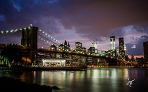 Brooklyn Bridge Manhattan HD wallpaper thumb