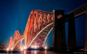 The Forth Bridge Edinburgh wallpaper thumb