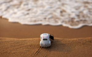 Car Toy Beach Sand wallpaper thumb