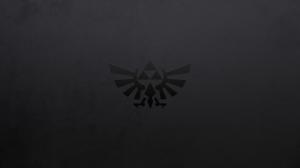 Zelda Triforce Dark Nintendo Logo HD wallpaper thumb