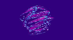 Purple Abstract HD wallpaper thumb