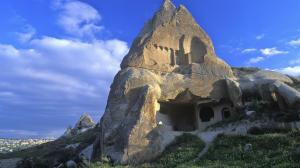 Cave Homes In Cappadocia Turkey wallpaper thumb