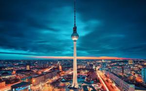 Berlin, Walking in the city, Night, Germany, Exotic, Lighting, City wallpaper thumb
