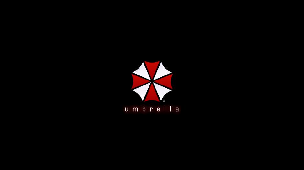 Umbrella Corporation Umbrella Resident Evil Black Logo HD wallpaper,video games HD wallpaper,black HD wallpaper,logo HD wallpaper,evil HD wallpaper,resident HD wallpaper,umbrella HD wallpaper,corporation HD wallpaper,1920x1080 wallpaper